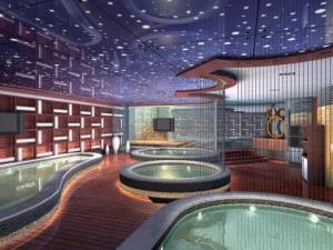 sala de spa 007 Modelo 3D