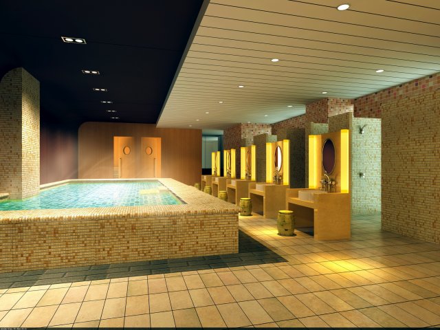 spa room 008 3D Model .c4d .max .obj .3ds .fbx .stl .blend 