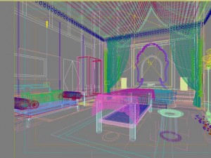 spa room 012 Modello 3D