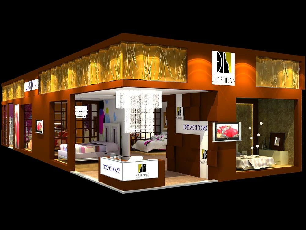 store 002 3D Model .c4d .max .obj .3ds .fbx .stl .blend 