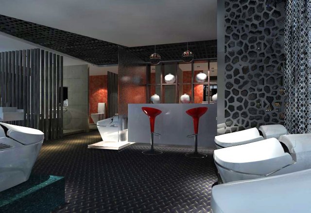 store 007 Modelo 3D .c4d .max .obj .3ds .fbx .stl .blend 