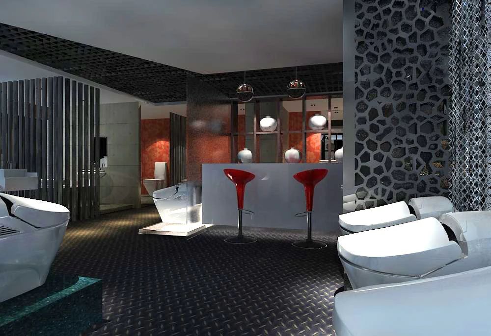 store 007 3D Model .c4d .max .obj .3ds .fbx .stl .blend 