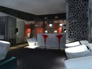 negozio 007 Modello 3D