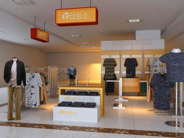 store 008 3D 模型 .c4d .max .obj .3ds .fbx .stl .blend 