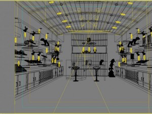 store 010 3D 모델