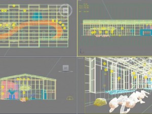 exhibit design 002 3Dモデル
