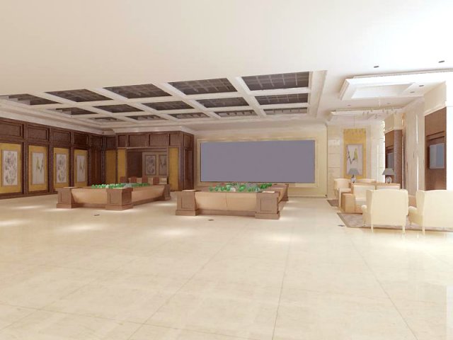 exhibit design 003 3D Model .c4d .max .obj .3ds .fbx .stl .blend 