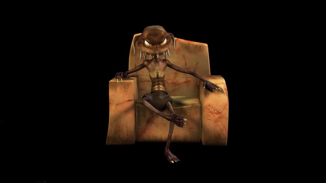alien boss Modèle 3D .c4d .max .obj .3ds .fbx .stl .blend 