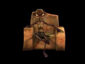 alien boss Modelo 3D
