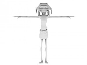 alien boss Modèle 3D