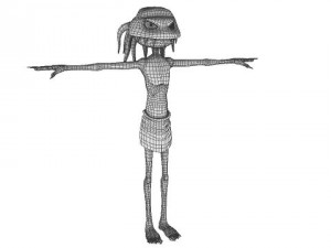 alien boss Modèle 3D