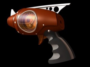 avenger pistol Model 3D