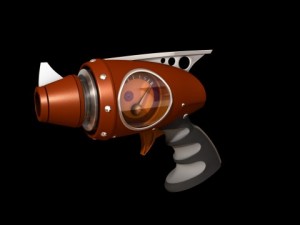 avenger pistol Model 3D