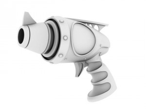 avenger pistol Model 3D
