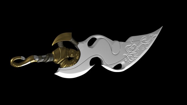 sword 3D Модель .c4d .max .obj .3ds .fbx .stl .blend 