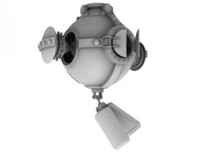 sparo robo Modello 3D