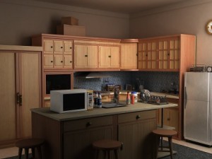 kitchen Modelo 3D