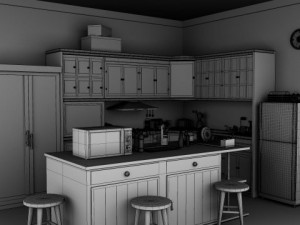 kitchen Model 3D