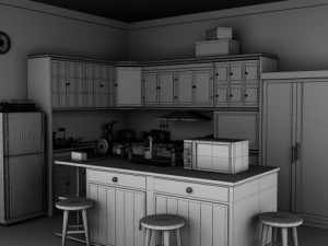 kitchen Model 3D