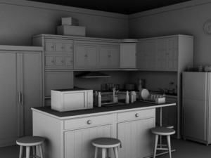 kitchen Model 3D