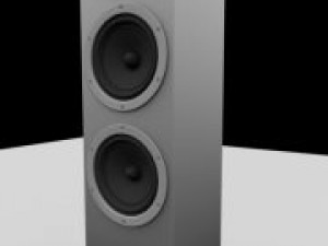 bowers  wilkins cm8 speakers 3D Modell