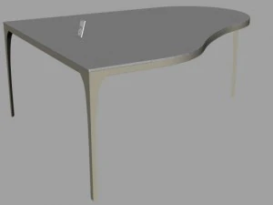 concerto dining table 3D Model