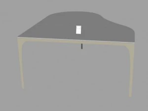concerto dining table 3D Model