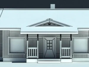 wooden house 3D Model