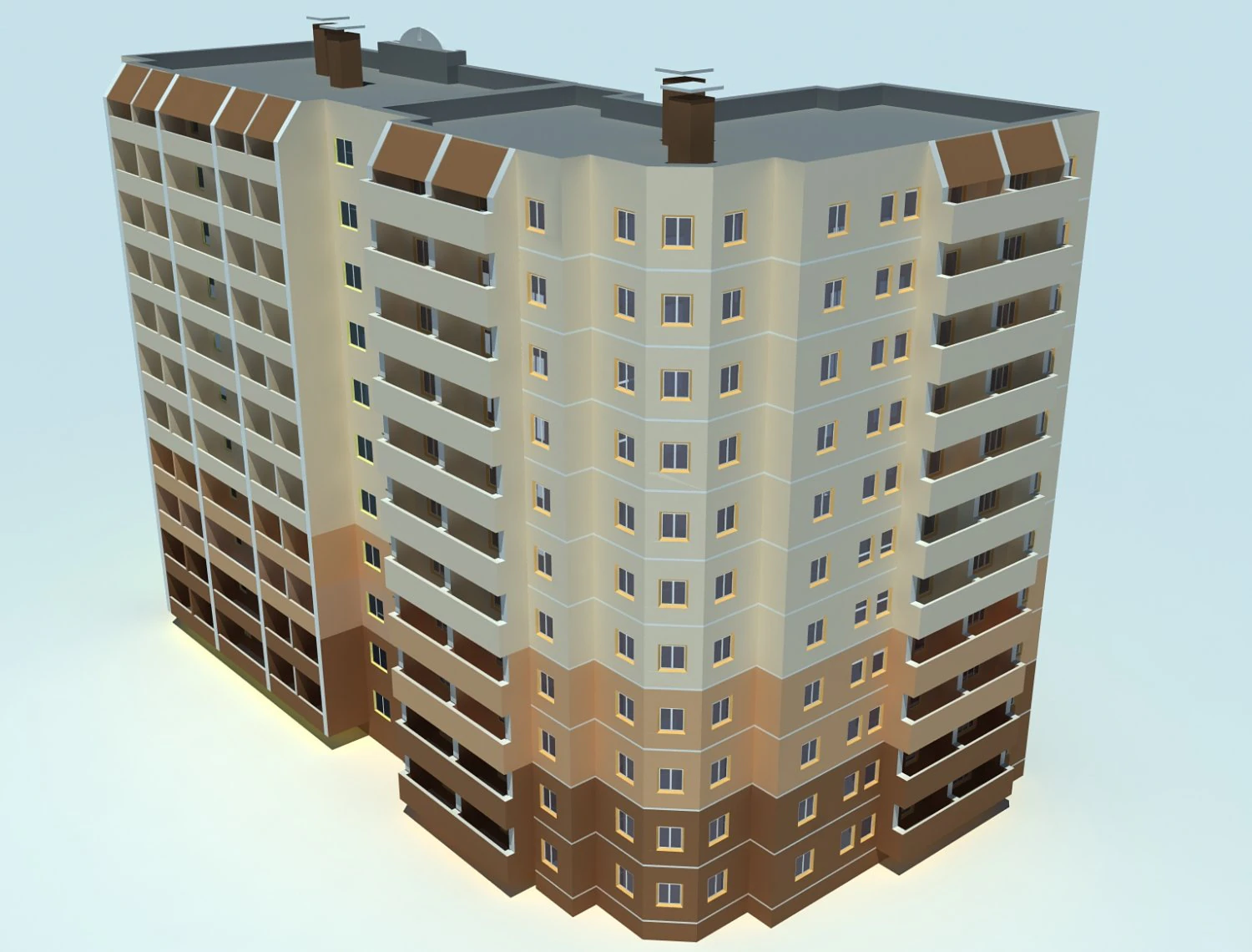 arquitetura1 Modelo 3D .c4d .max .obj .3ds .fbx .stl .blend 