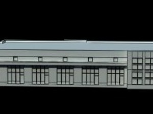 3d model of architecture 2 Modèle 3D