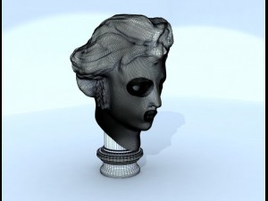 barocco statue 3D Model