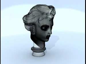 barocco statue 3D Model