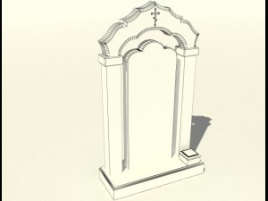 gravestone Modelo 3D