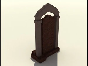 gravestone 3D Model