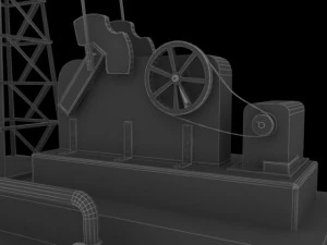 neftenaiya kachalka Model 3D