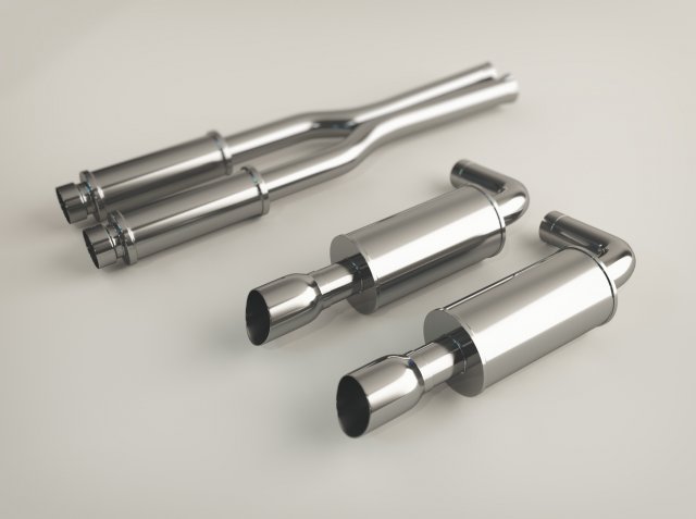 exhaust pipe Modello 3D .c4d .max .obj .3ds .fbx .stl .blend 