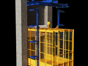 lift cargo 3D-Modell