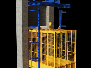 lift cargo 3D Model