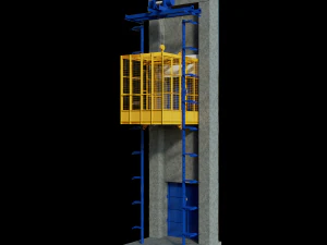 lift cargo 3D Model