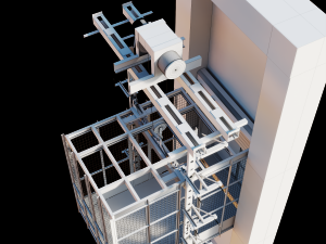 lift cargo 3D-Modell