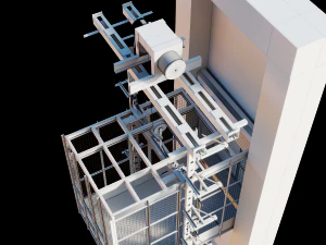 lift cargo 3D Model