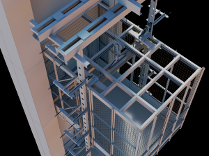 lift cargo 3D-Modell