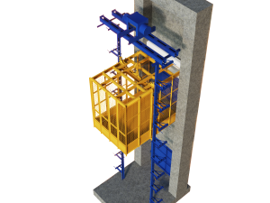 lift cargo 3D-Modell