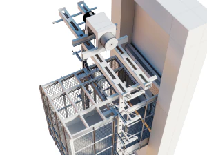 lift cargo 3D Model