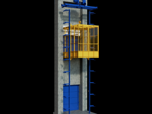 lift cargo 3D-Modell