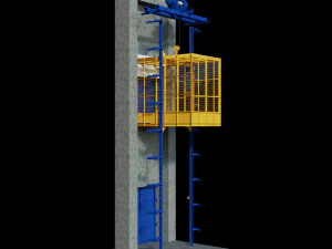 lift cargo 3D Model