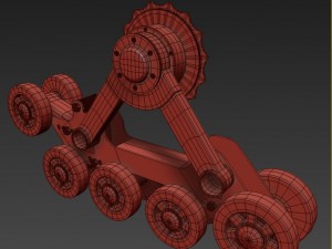 mechanism for caravans 3D मॉडल