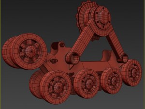 mechanism for caravans 3D मॉडल
