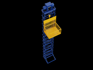 freight elevator Modelo 3D