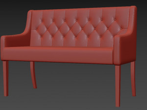 sofa livr 3D मॉडल